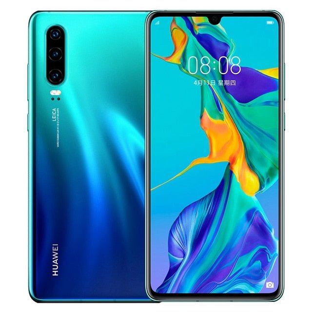 Global ROM HUAWEI P30 Mobile Phone Full Screen Support NFC OTA update Smartphone 3650mAh Octa Core Android 40MP+16MP+8MP - Starttech Online Market