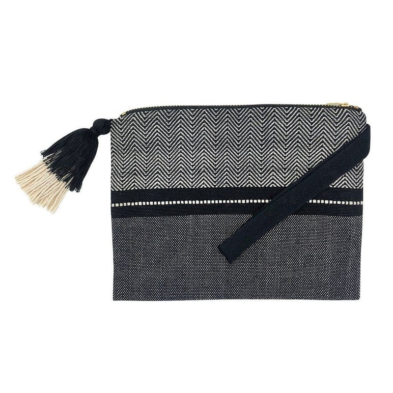 Handloom Stripe Cosmetic Bag - Starttech Online Market