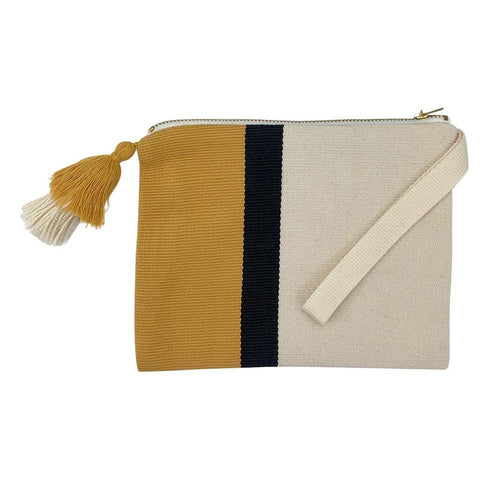 Handloom Stripe Cosmetic Bag - Starttech Online Market
