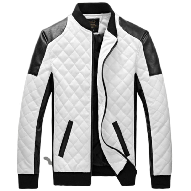 High Quality Classic Motorcycle Bike Jacket Men Plus Velvet Thick Coats Winter Chaqueta Hombre - Starttech Online Market