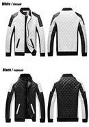 High Quality Classic Motorcycle Bike Jacket Men Plus Velvet Thick Coats Winter Chaqueta Hombre - Starttech Online Market