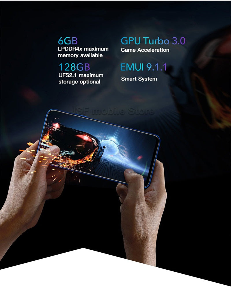 Honor 9X Smart Phone Kirin 810 Octa Core 6.59 inch Lifting Full Screen 48MP Dual Cameras 4000mAh GPU Turbo Mobile Phone - Starttech Online Market