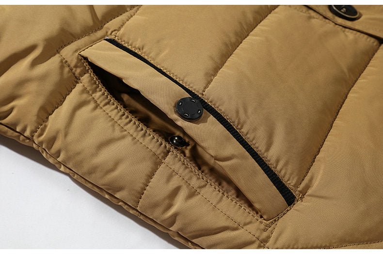 Hooded Casual Slim Parka Men's Winter Coat - Starttech Online Market