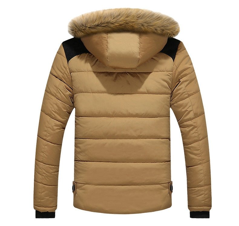 Hooded Casual Slim Parka Men's Winter Coat - Starttech Online Market