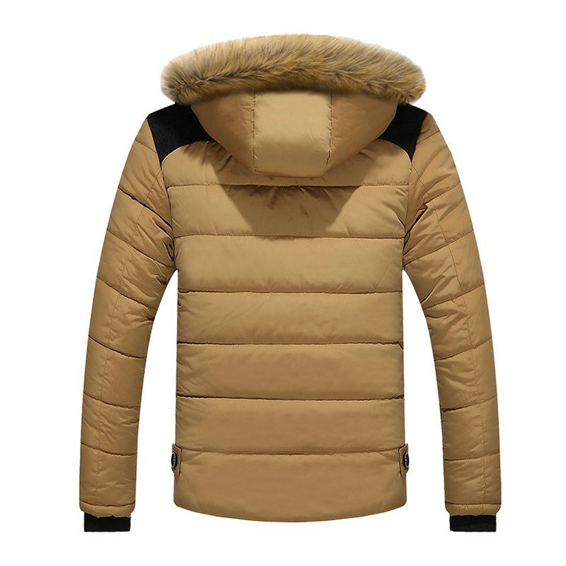 Hooded Casual Slim Parka Men's Winter Coat - Starttech Online Market