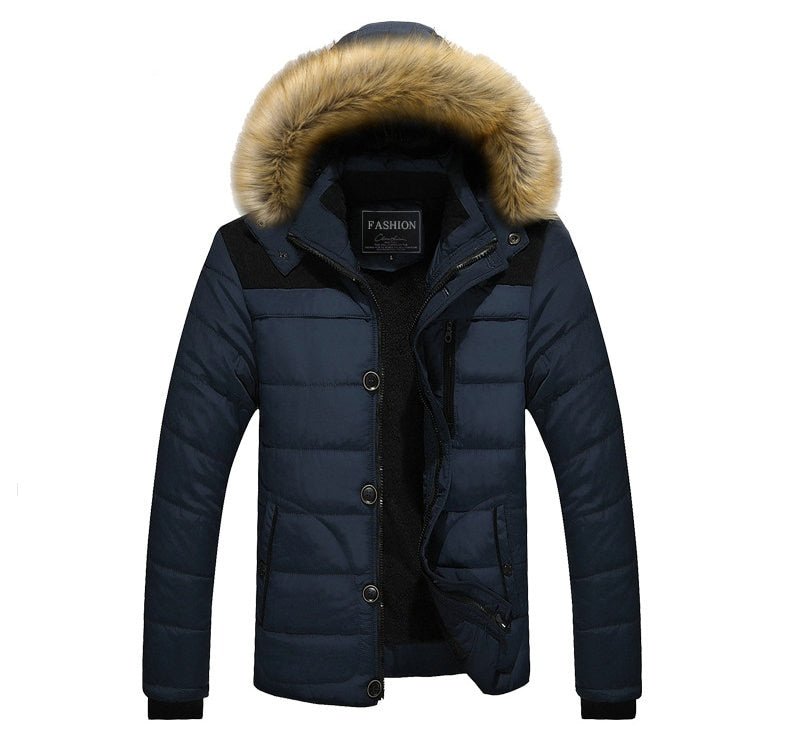 Hooded Casual Slim Parka Men's Winter Coat - Starttech Online Market