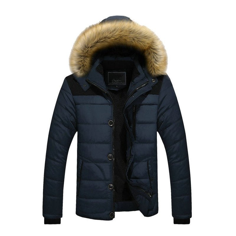 Hooded Casual Slim Parka Men's Winter Coat - Starttech Online Market