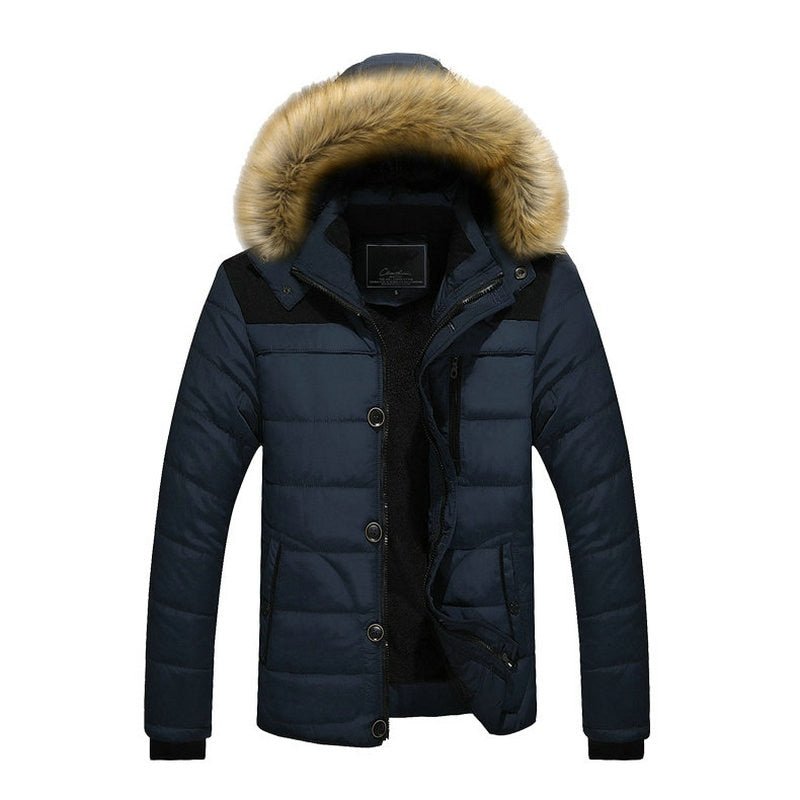 Hooded Casual Slim Parka Men's Winter Coat - Starttech Online Market