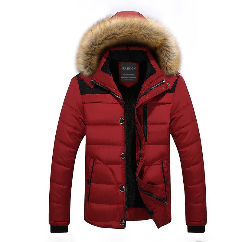 Hooded Casual Slim Parka Men's Winter Coat - Starttech Online Market