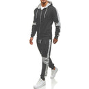 Hooded sweater suit men's casual outdoor sports suit - Starttech Online Market