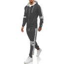 Hooded sweater suit men's casual outdoor sports suit - Starttech Online Market
