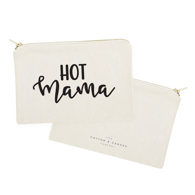 Hot Mama Cotton Canvas Cosmetic Bag - Starttech Online Market
