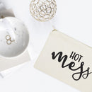 Hot Mess Cotton Canvas Cosmetic Bag - Starttech Online Market