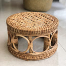 Household Children's Bamboo Stool Retro Flower Stand - Starttech Online Market