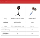 Huawei Honor Tripod Selfie Stick Portable Wireless Control Camera Shutter Bluetooth3.0 Monopod Handheld For Huawei Xiaomi iPhone - Starttech Online Market