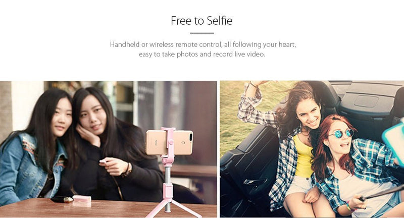 Huawei Honor Tripod Selfie Stick Portable Wireless Control Camera Shutter Bluetooth3.0 Monopod Handheld For Huawei Xiaomi iPhone - Starttech Online Market