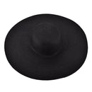 Huge Brim Sun Hats 7.1''/18cm Paper Straw Summer Hats for Women Ladies UV Protect Floppy Beach Hats - Starttech Online Market