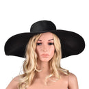 Huge Brim Sun Hats 7.1''/18cm Paper Straw Summer Hats for Women Ladies UV Protect Floppy Beach Hats - Starttech Online Market