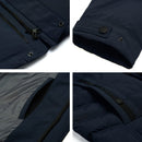 ICEbear 2019 New Clothing Jackets Business Long Thick Winter Coat Men Solid Parka Fashion Overcoat Outerwear 16M298D - Starttech Online Market