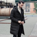 ICEbear 2019 New Clothing Jackets Business Long Thick Winter Coat Men Solid Parka Fashion Overcoat Outerwear 16M298D - Starttech Online Market