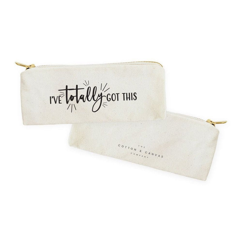 I've Totally Got This Cotton Canvas Pencil Case and Travel Pouch - Starttech Online Market