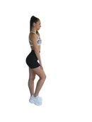 Kali Seamless High Rise Yoga Shorts - Black - Starttech Online Market