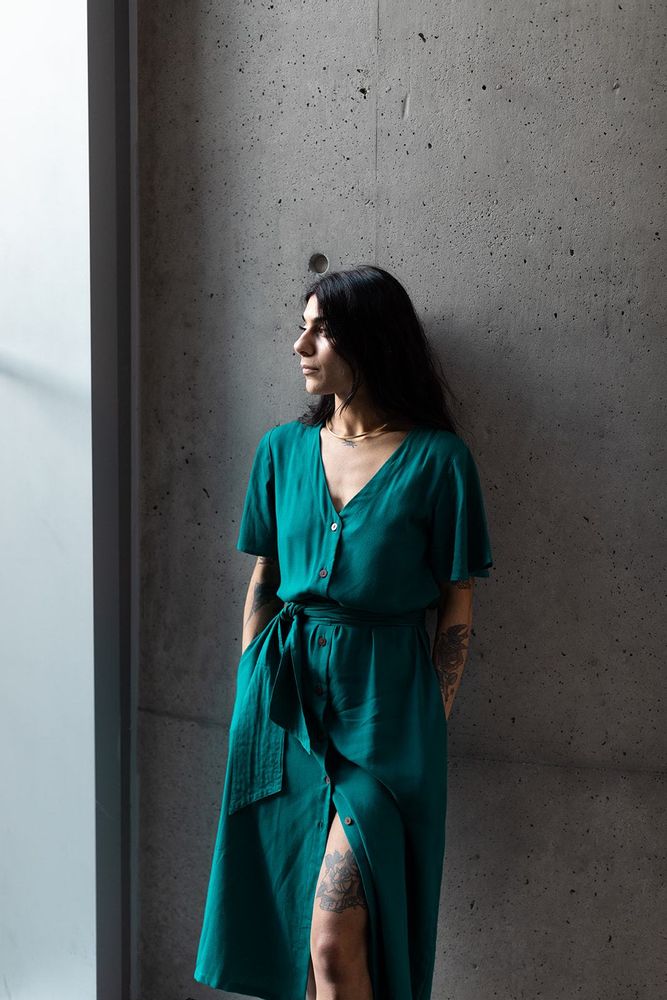 Keandra Dress | Emerald - Starttech Online Market