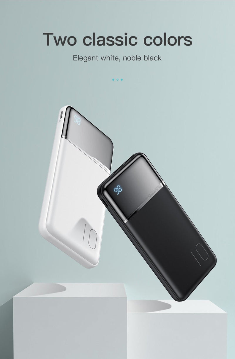 KUULAA Power Bank 10000mAh Portable Charging PowerBank 10000 mAh USB PoverBank External Battery Charger For Xiaomi Mi 9 8 iPhone - Starttech Online Market