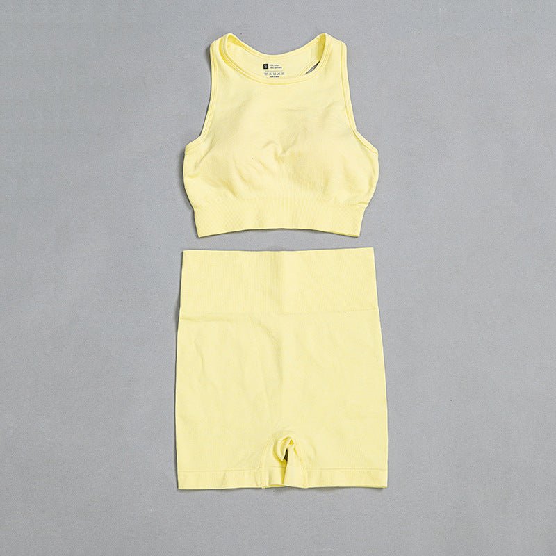 Ladies Yoga Wear Sports Bra Shorts Set - Starttech Online Market