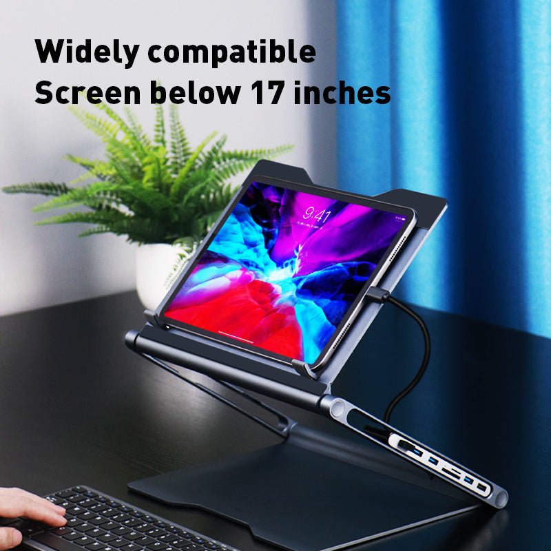 Laptop Stand Docking Station For Increased Heat Dissipation - Starttech Online Market