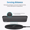 LED Breathing Light 10W Wireless Charger , ROCK Qi Fast Wireless Charging Pad For iPhone X XS 8 Samsung Huawei P30 Xiaomi - Starttech Online Market