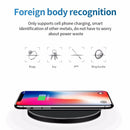 LED Breathing Light 10W Wireless Charger , ROCK Qi Fast Wireless Charging Pad For iPhone X XS 8 Samsung Huawei P30 Xiaomi - Starttech Online Market