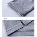 LEFT ROM 2019 fashion men Pure color leisure Long sleeve Polo shirt/high-grade male Pure cotton comfortable Slim fit Polo shirt - Starttech Online Market