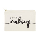 Let's Makeup Cotton Canvas Cosmetic Bag - Starttech Online Market