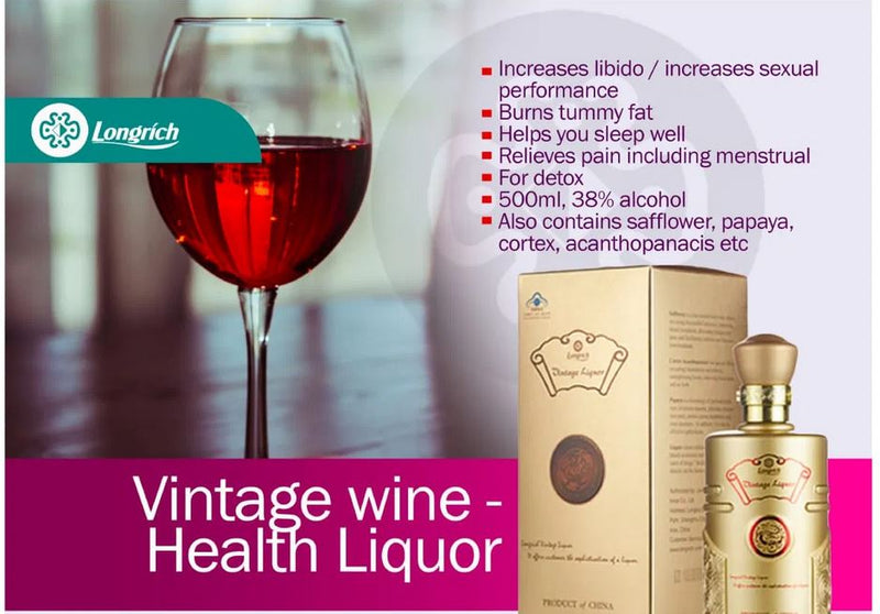 Longrich Vintage Wine 500ML - Starttech Online Market