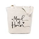 Maid of Honor Wedding Cotton Canvas Tote Bag - Starttech Online Market