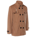 Male Autumn Winter Warm Lapel Long Sleeve Double Breasted Jacket Peacoat Fashion Casual Outwear New Male Wool Coat Trench - Starttech Online Market