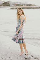 Manon Wrap Dress | Turquoise - Starttech Online Market