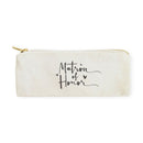 Matron of Honor Cotton Canvas Pencil Case and Travel Pouch - Starttech Online Market