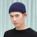 Men Knitted Hat Beanie Skullcap Sailor Cap Cuff Brimless Retro Navy Style Beanie Hat TT@88 - Starttech Online Market