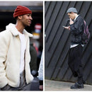 Men Knitted Hat Beanie Skullcap Sailor Cap Cuff Brimless Retro Navy Style Beanie Hat TT@88 - Starttech Online Market