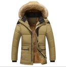 Men's New Fashion Winter Jacket Thick Casual Outwear Hooded Windproof Warm Coat - Starttech Online Market