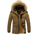 Men's New Fashion Winter Jacket Thick Casual Outwear Hooded Windproof Warm Coat - Starttech Online Market