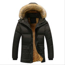Men's New Fashion Winter Jacket Thick Casual Outwear Hooded Windproof Warm Coat - Starttech Online Market