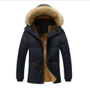 Men's New Fashion Winter Jacket Thick Casual Outwear Hooded Windproof Warm Coat - Starttech Online Market