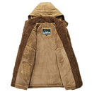 Men's Parkas Jacket Coat Military -15 Degree Hooded Collar Thick Warm Winter Parkas Jacket - Starttech Online Market