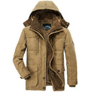 Men's Parkas Jacket Coat Military -15 Degree Hooded Collar Thick Warm Winter Parkas Jacket - Starttech Online Market