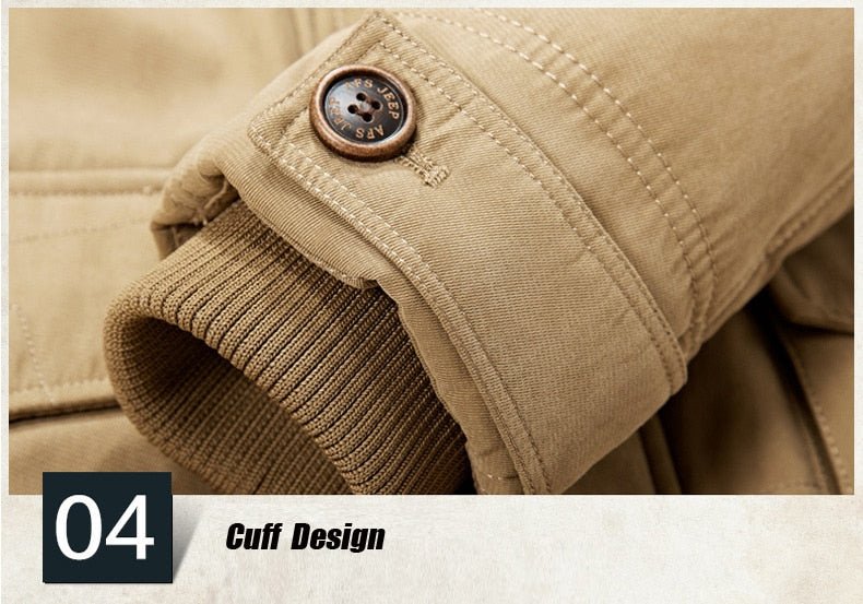 Men's Parkas Jacket Coat Military -15 Degree Hooded Collar Thick Warm Winter Parkas Jacket - Starttech Online Market