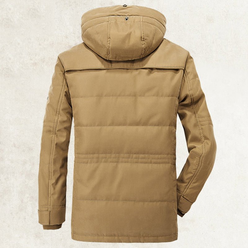 Men's Parkas Jacket Coat Military -15 Degree Hooded Collar Thick Warm Winter Parkas Jacket - Starttech Online Market
