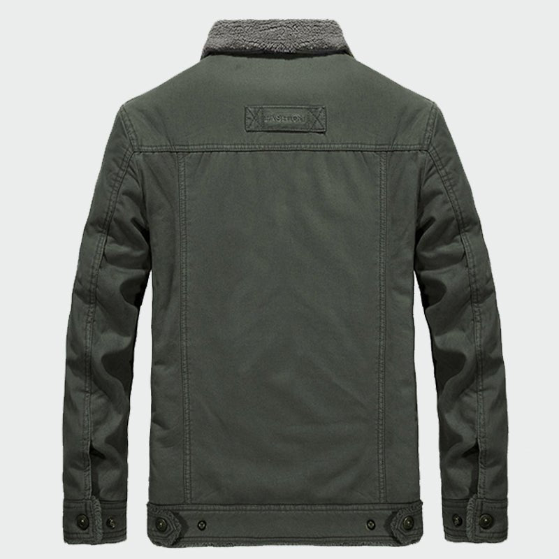 Men's Thick Fleece Coats Winter Warm Jackets Padded Casual Hooded Thermal Parka New Men Overcoat Mens Brand Clothing M-6XL ML081 - Starttech Online Market